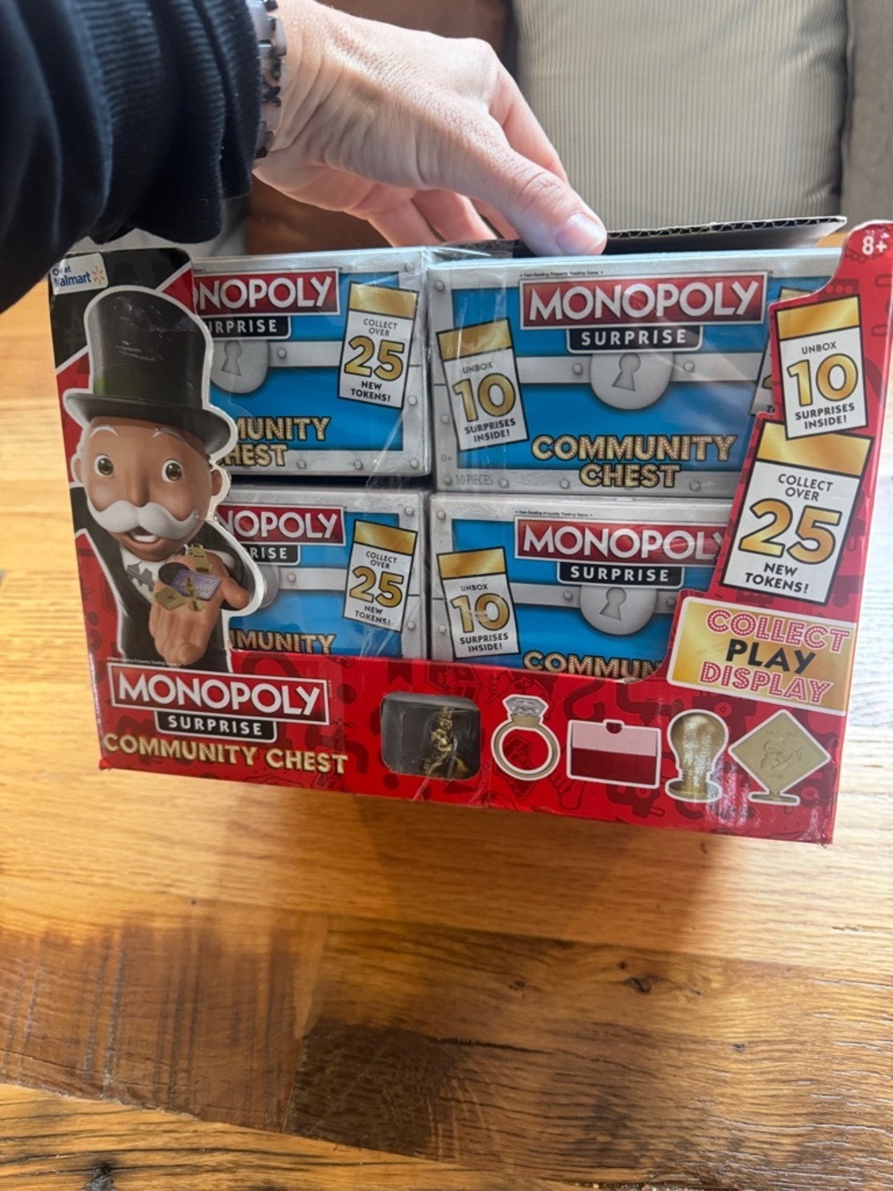 Monopoly Surprise Community Chest Exclusive Tokens 8 total- nwt - Picture 3 of 3